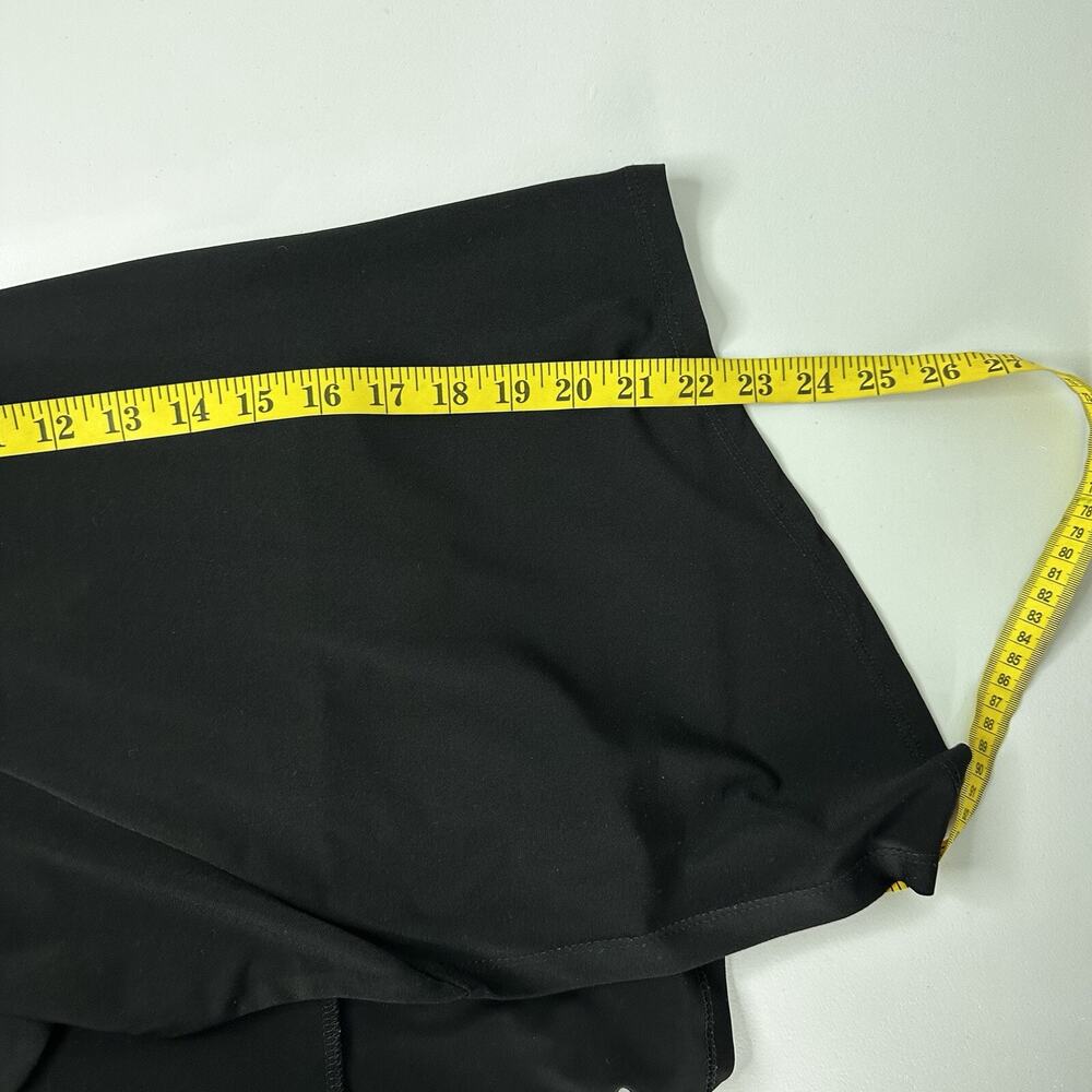 Clara Sun Woo Cardigan Sweater Womens Large Black Open Slinky Office Business - Picture 8 of 9